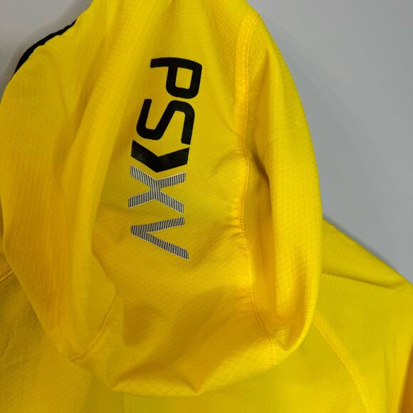 Ralph Lauren Polo Sport Yellow Ripstop Hooded Zipper Windbreaker Jacket Men's M - Picture 11 of 14